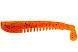 Виброхвост LureMax YOBBO 4''/10см, LSY4-06-008 Fire Carrot (6 шт.)