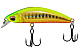 Воблер LureMax Garletta 60S-007-Flash Chartreuse, 6,4гр, тонущий