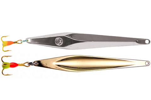 Зимняя блесна Nils Master Dueler 75мм/9гр 001 S/B