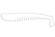 Виброхвост LureMax YOBBO 4''/10см, LSY4-06-020 Glow White (6 шт.)
