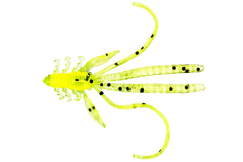 Рачек LureMax KRAKEN 2,5"/6см, LSK25-002  Lime pepper   (10 шт)