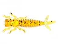 Силиконовая приманка LureMax KARAKATITSA 2''/5 см, 004 - Caramel Oil (8шт)