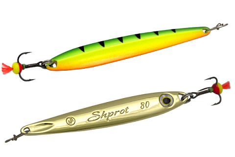 Блесна зимняя EcoPro Shprot 80мм/15гр FTG
