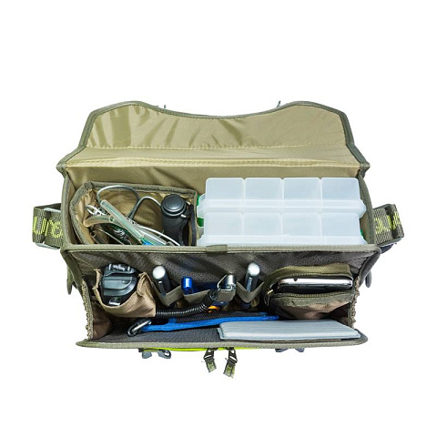 Сумка рыболовная Aquatic С-04С жёсткая синяя