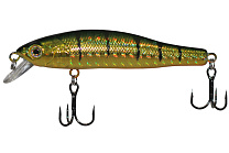 Воблер LureMax Jet Minnow 70SF-014-Hot Perch, 6гр, медленно всплывающий