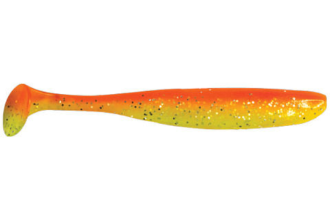 Виброхвост LureMax SLIM SHAD 3''/7,5см, LSSLS3-008 Fire Carrot (10 шт.)
