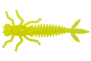 Силиконовая приманка LureMax KARAKATITSA 3''/7,5 см, 001 - Chartreuse (6шт)