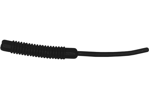 Силиконовая приманка LureMax MINORI 1,5''/4см, LSM15-006 Black (15 шт.)