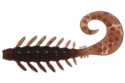 Силиконовая приманка LureMax ZUMA 2''/5,5 см, 003 - Motor Oil (8шт)