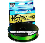 Плетенка Shimano Kairiki 8 PE 150м 0.190mm/12.0kg зеленая