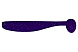 Виброхвост LureMax SLIM SHAD 4''/9,5см, LSSLS4-07-021 Deep Purple (7 шт.)