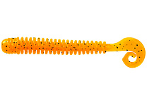 Червь LureMax CHEEKY WORM 3,5''/8,5см, LSCW35-004 Caramel Oil  (10 шт.)