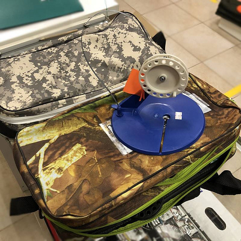 Жерлицы с большой катушкой в сумке (10шт) неоснащенные