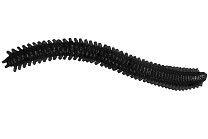 Червь LureMax RAG WORM 3''/7см, LSRW3-006 Black (10 шт.)