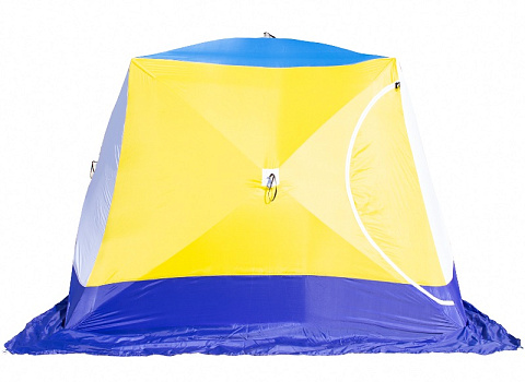 Палатка СТЭК КУБ 4 "Т" трехслойная дышащая