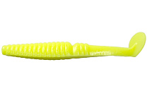 Виброхвост LureMax SPY 4''/10см, LSSY4-001 Chartreuse (7 шт.)