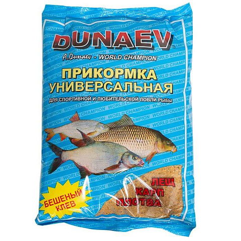 Прикормка "Dunaev классика" (смесь) 0,9кг Универсальная