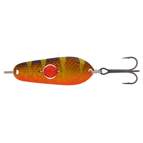 Блесна Kuusamo Rasanen 50/14 с камнем G/FR/BR-C, UV