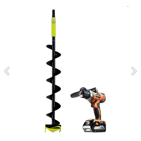 Шнек Mora ice Nova 130мм + адаптер с защитным диском