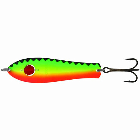 Блесна Kuusamo Professor 3, 75/12 (бусинка) BL/GR/FYe/FR-S