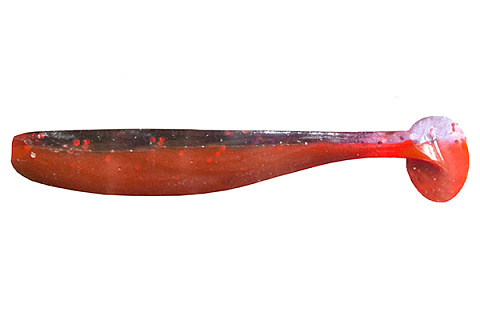 Виброхвост LureMax SLIM SHAD 4''/9,5см, LSSLS4-07-025 Night Down (7 шт.)