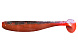 Виброхвост LureMax SLIM SHAD 4''/9,5см, LSSLS4-07-025 Night Down (7 шт.)