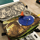 Жерлицы с большой катушкой в сумке (10шт) неоснащенные