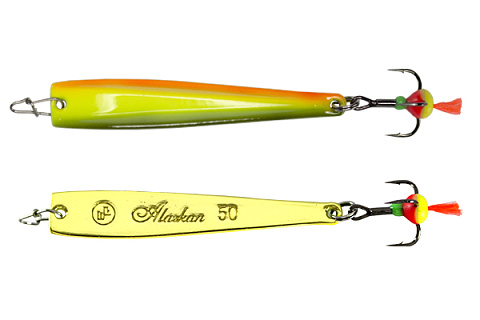 Блесна зимняя EcoPro Alaskan 80мм/15.5гр FRG