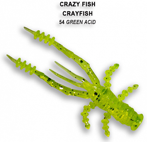 Приманка Crazy Fish Crayfish 1.8" 26-45-54-6
