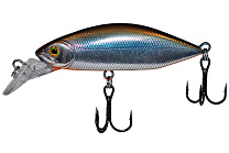 Воблер LureMax Crash Minnow 55S-008-Blue Moroko, 6,6гр, тонущий