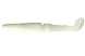 Виброхвост LureMax SPY 3,5''(3")/8см, LSSY35-009 White UV (10 шт.)
