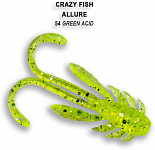 Приманка Crazy Fish Allure 1.6" 23-40-54-6