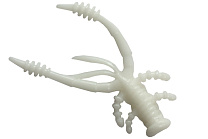 Рачек LureMax VOODOO BUG 2''/5см, LSVB2-015 White (10 шт.)