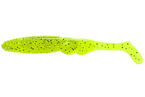 Виброхвост LureMax BUTCHER 4''/10см, LSB4-002 Lime pepper (10 шт.)