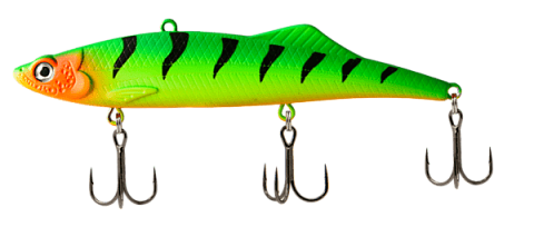 Виб ECOPRO Kuda 120мм 50г 078-Fire Tiгer