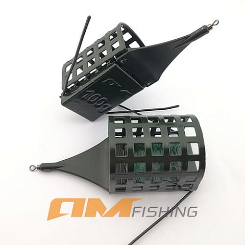 Кормушка AM Fishing Cage LUG (35мл) 90гр с грунтозацепом