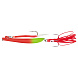Пилькер Bottom Strike BiColor Pilk 1000g #4 Fl.Red-Fl.Chart/GLOW #10/0