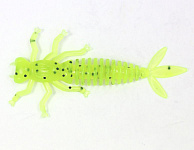 Силиконовая приманка LureMax KARAKATITSA 2''/5 см, 002 - Lime pepper (8шт)