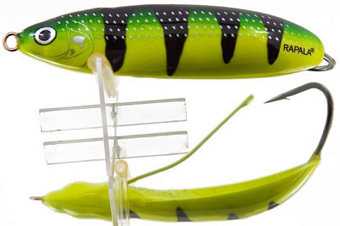 Незацепляйка Rapala Minnow Spoon RMS08-FYGT