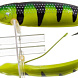 Незацепляйка Rapala Minnow Spoon RMS08-FYGT