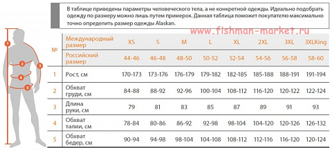 Костюм зимний Alaskan Russian Mission хаки/черный