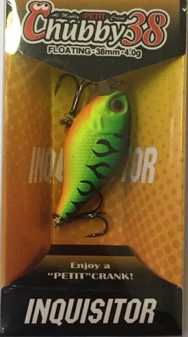 Воблер Inquisitor 38F Chubby 3.8см 4гр цвет 366