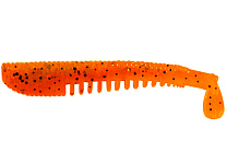 Виброхвост LureMax YOBBO 5''/13,5см, LSY5-008 Fire Carrot  (5 шт.)