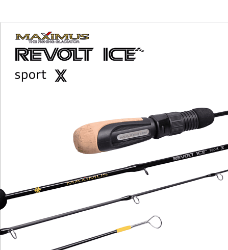 Зимняя удочка Maximus REVOLT ICE SPORT X 302XXH до 90гр