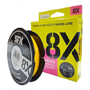 Плетенка SFX 8X 135 м 0.33 мм 25.6 кг PE 4 желтая