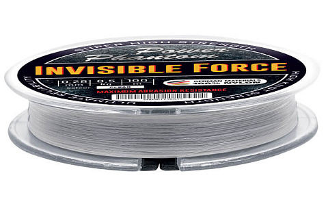 Леска Power Phantom Invisible Force CLEAR 0,22mm, 6,2kg 100m
