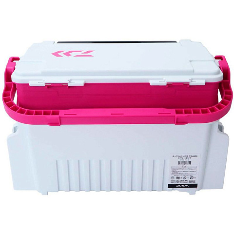 Ящик Daiwa TB4000 Tackle Box White/Pink