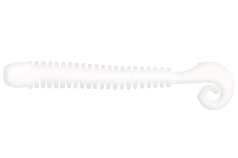 Червь LureMax CHEEKY WORM 4''/10см, LSCW4-020 Glow White (10 шт.)