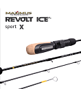Зимняя удочка Maximus REVOLT ICE SPORT X 302MH до 40гр