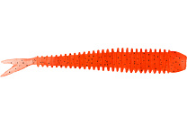 Червь LureMax RIOTA 2''/5,5см, LSRT2-008 Fire Carrot (15 шт.)